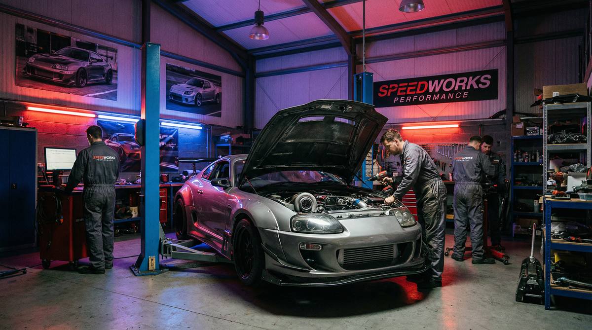 女神视频汽车改装